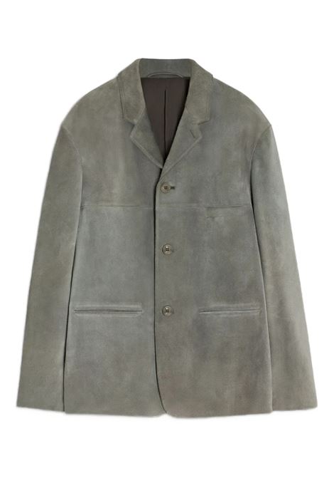 giacca suede sb uomo grigia LEMAIRE | OW1194 LL0144BK952